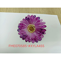 SATIN GERBERA HEAD (4 PETALS)