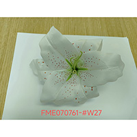 SATIN TIGER LILY HEAD