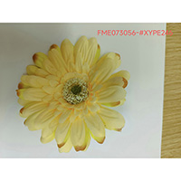 4.5 MICRO PEACH GERBERA HEAD (8 PETALS)