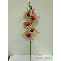 55.5CM MICRO PEACH GLADIOLUS SPRAY WITHOUT LVS